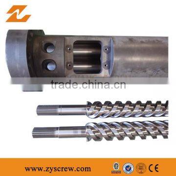 New Arrive D51/80 Design Conical Twin Screw for Pvc Plastic Artificial Marble Stone