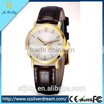 Wholesale watches with leather band anticlockwise watches for men