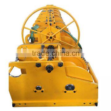 Rail transit high speed hand winding engine