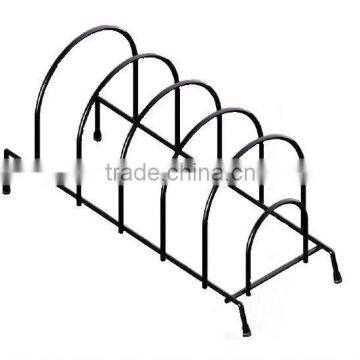 Wire plates display holder/ Metal wire store fixture holder for plates