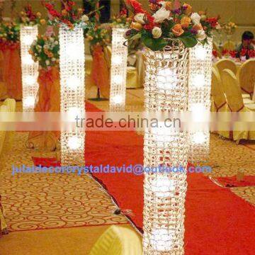 High Quality Crystal Wedding Mandap/Fully Crystal Mandap For Indian Wedding