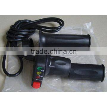 Electric bike half twist throttle