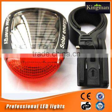 2015 new led solar bicycle rear light bicycle tail light