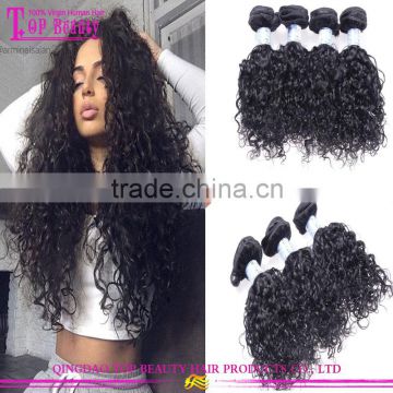 Wholesale Cheap loose curly 7A Grade Unprocessed Virgin Hair Extension Natural Body Wave Virgin Brazilian Hair Extension