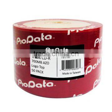 PioData 52X CD-R AZO 80 MIN LOGO TOP