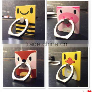 2015 New products 360 degree Matel+PC material Finger ring holder for smart phone and tablet