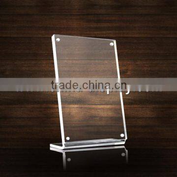 Acrylic countertop display stand custom size display