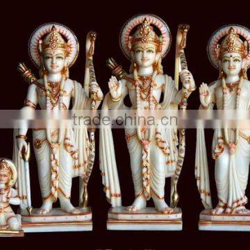 Ramdarbar God Statue From white marble