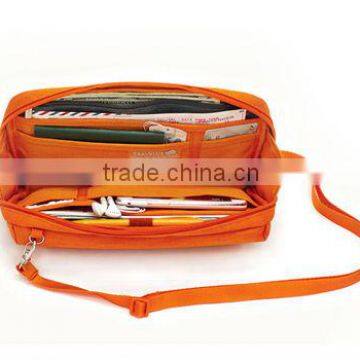 Shenzhen Bag Travel Documents Shoulder Strap,Cute Style Mini Shoulder Bag with Passport ID Holder