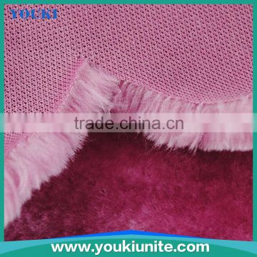 100% 450gram different design fur fabric