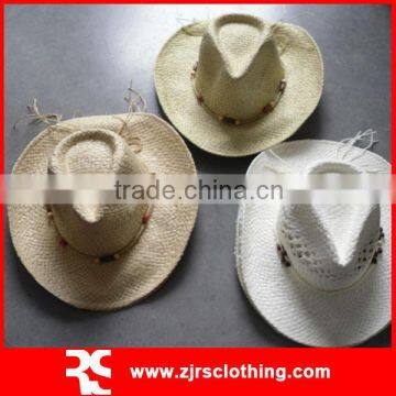 Cowboy Straw Hat Summer Straw Hat Promotional Straw Hat