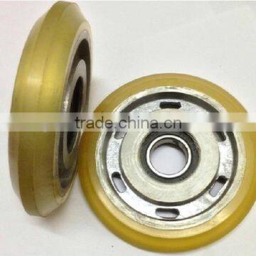 Escalator Step Roller 125mm, 125x22mm, bearing 6303, 125x22x6303