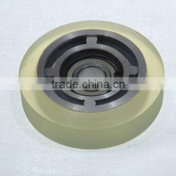 Escalator Step Roller 80mm, 80x23mm, bearing 6202, 80x23x6202