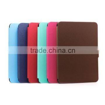 Most popular flip leather case cover for kindle wholesale