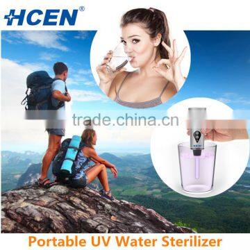 Small Size UV Light Water Sterilization Portable UV Water Purifier