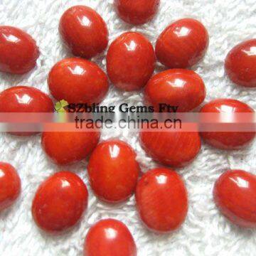 Wholesale coral beads,red coral cabochons