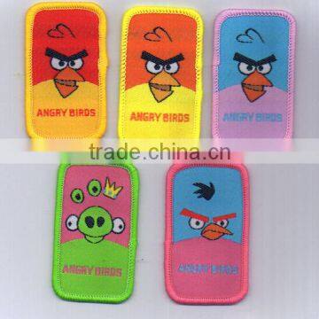 Custom Cartoon Logo Clothing Woven Badge