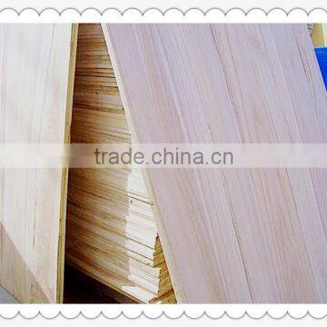 Used For Furniture and Decoration ,Strong, Environmental Protection Paulownia Finger Joint Board