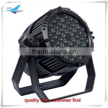 Outdoor stage/dj lighting 54x3w led par light rgbw 3w