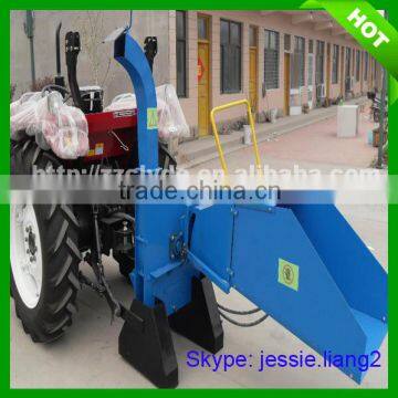 3 point hitch wood chipper on tractor