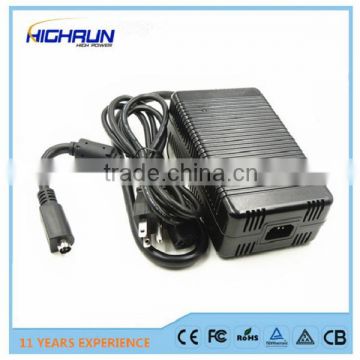 12v 17a 204w ac dc adapter power supply approved CE FCC ROHS CTICK certificates