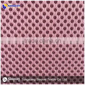 3d air spacer breathable polyester sandwich mesh fabric