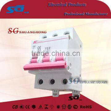 1A2A3A4A6A10A16A20A25A32A40A50A63Amp 4KA6KA mcb SG422 electrical breakers lgls mini circuit breaker BKN ckt brk