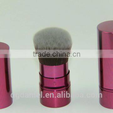 New arrival retractable powder brushes,cheap makeup brush,refillable powder brush