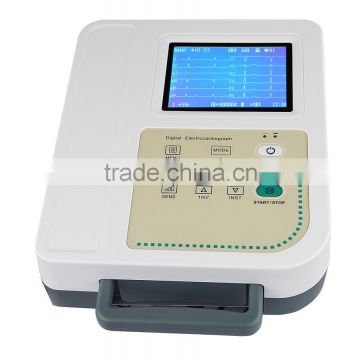 Best selling 12 Channel Touch Screen ECG from factory