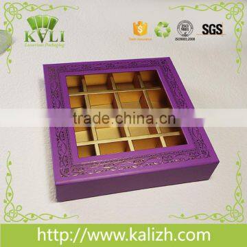 Fashionable and hot sell chocolate paper box