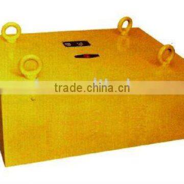 Permanent magnetic iron remover