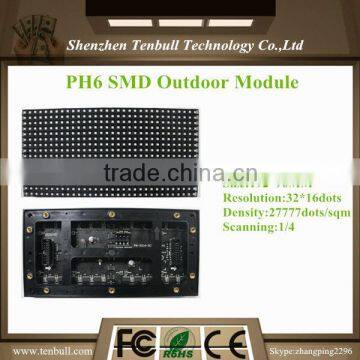 1/4 scan,p6 outdoor smd led module,P6/P8/P10 smd outdoor video display