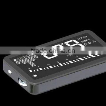 3 Inch Car Obd2 HUD With 2 Color Led Head up Display the Speed,water Temperature,voltage (XY-HUD205)