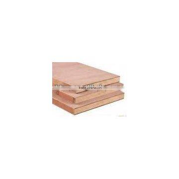 Wood Grain Grooved PVC faced blockboard/MDF/plywood