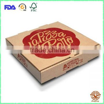 Wholesale Custom Printed Kraft Pizza Box ,Top Quality Pizza Box