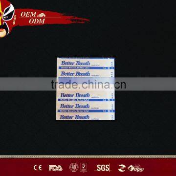 OEM Service Sample of Disposable Nasal Gel Patch /Nasal Strips for Breath Better