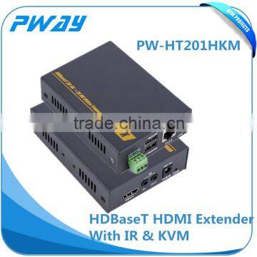 alibaba supplier Pinwei PW-HT201HKM HDMI 4K UHD HDBaseT Extender Kit 328 feet (100 meters) with RS232 and POE