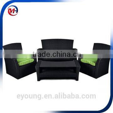 4 piece suit outdoor rattan sofa