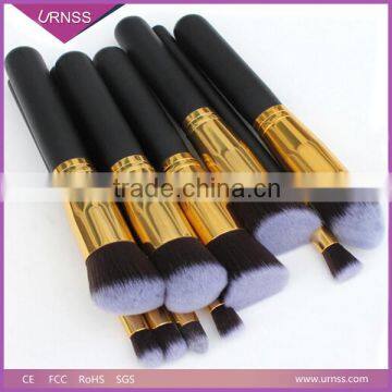 10 PCS Powder Blush Makeup Brush Cosmetic Brushes Set With Case