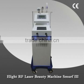 Two operation touch screen 3 in 1 machine E-light+RF+Laser multifunctional beauty equipment for sale with CE (FB-LJL-III)