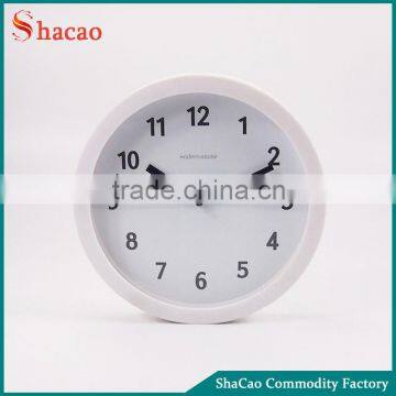 New Style Round Simple White Modern Decorative Wall Clock Home Decoration