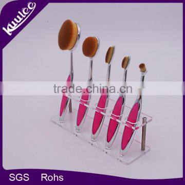 Fashion High Quality Best Sells New Arrival Acrylic 5Holes Cosmetics Makeup Brush Holder