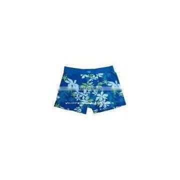 YARN DYED PLAID WOVEN LADIES BOXER SHORTS