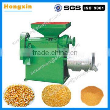 Automatic poultry feeding corn peeler and grinder