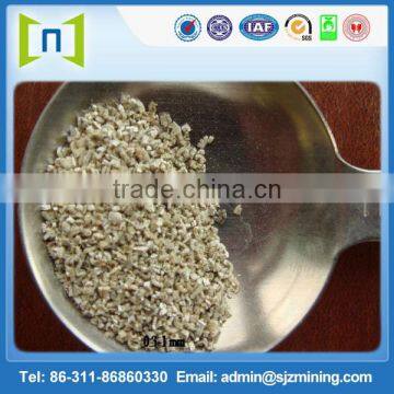 Silver exfoliated vermiculite for Calcium silicate boards