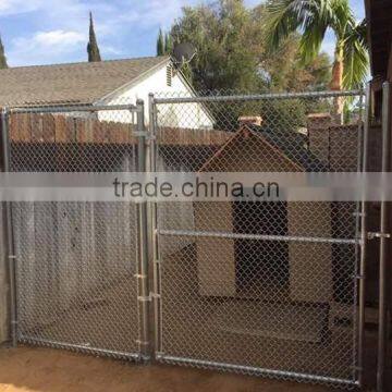 Discount!High quality 3mm hot dipped galvanized chain link fence system/fence panel/fence gate