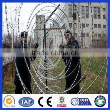 Anping Factory Good Quality Hot Dipped Galvanized Or Stainless Steel High Security Anti-Climb Razor Barbed Wire photo-3