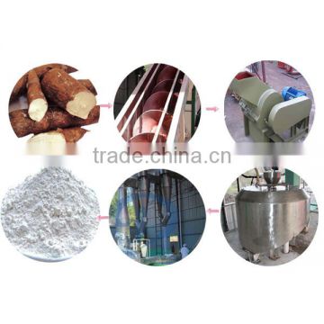 The whole starch production line cassava starch extraction machinery