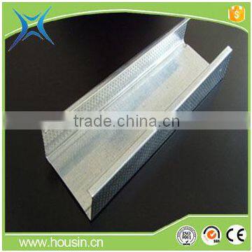 Gypsum Galvanzied Light Gauge Metal Steel Stud Track for Drywall Partitions . photo-3