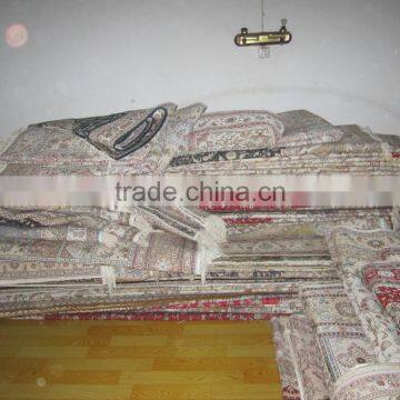 handmade silk carpet